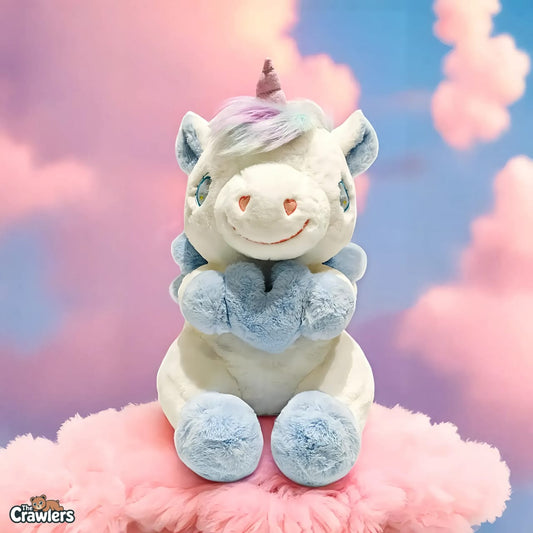 The Crawlers™ Heart Fairy Unicorn Plush – 22 Inch (55cm)Magical Gift for Kids & Girls