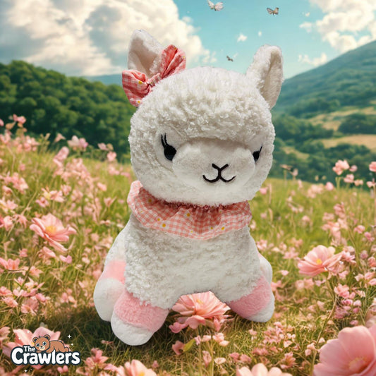 The Crawlers™ Farm Sheep Soft Toy – 20 Inch Fluffy Plush Sheep for Kids & Gifts (50cm)