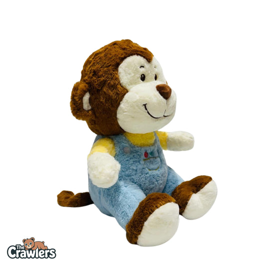The Crawlers™ Disco Monkey Plush Toy – 18 Inch Soft Stuffed Animal for Kids & Gifting (45cm)